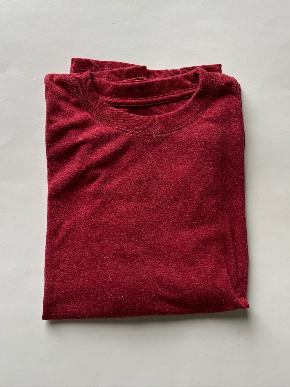 Men's Red Long Sleeve, Size Medium